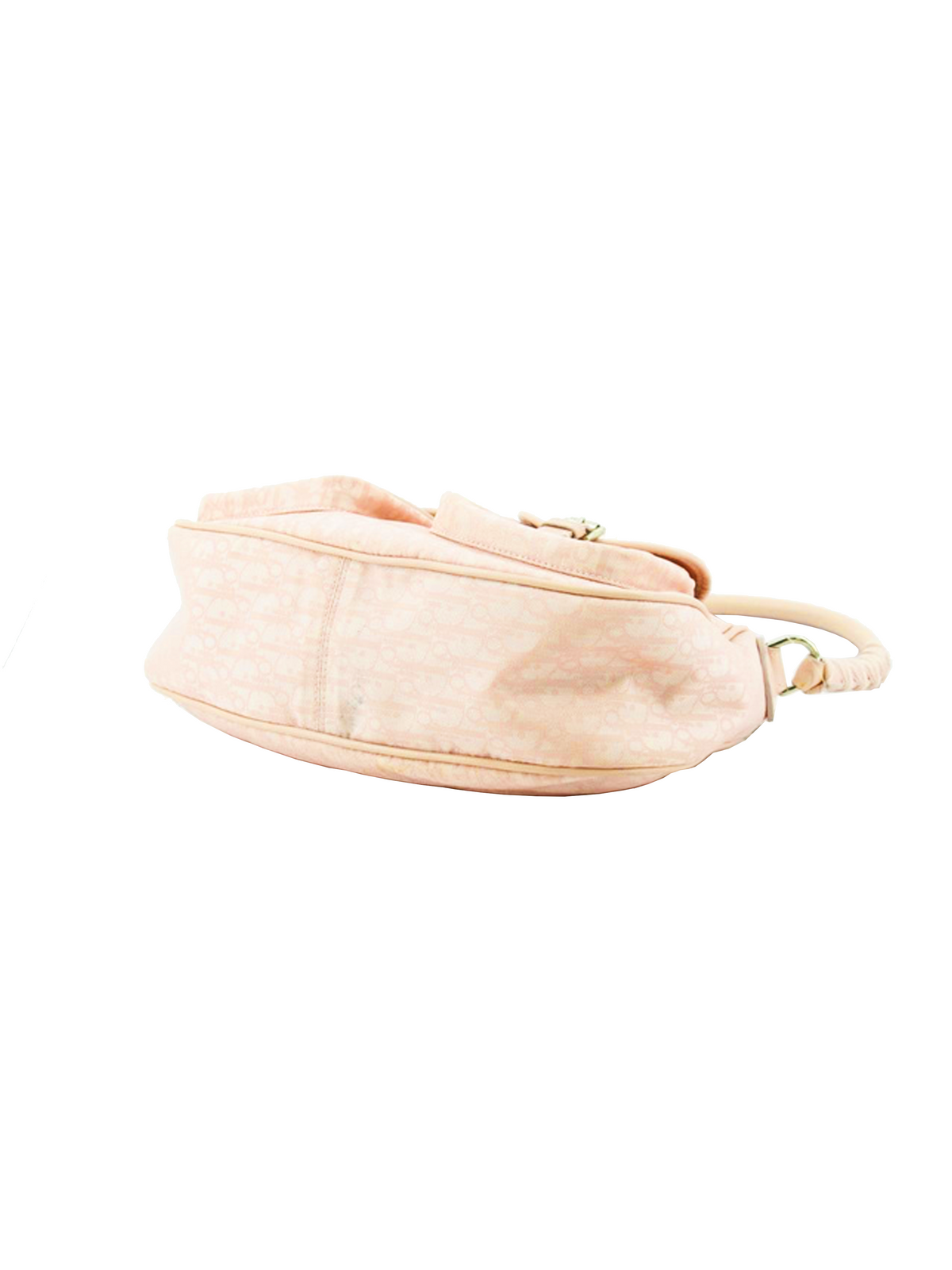 Christian Dior 2000s Pink Trotter Cannage One Shoulder Bag