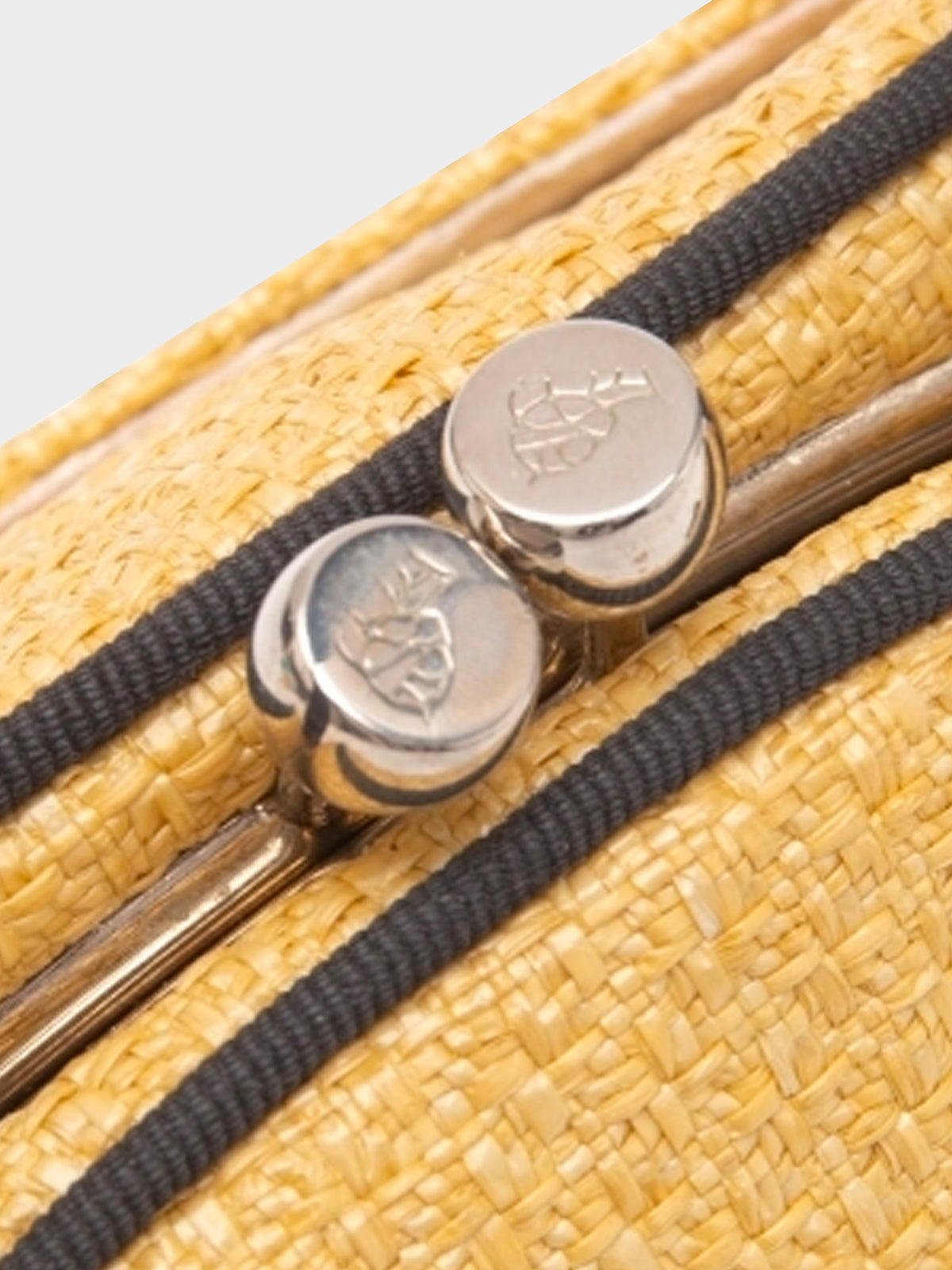 John Galliano 2000s Rare Woven Bow Bag