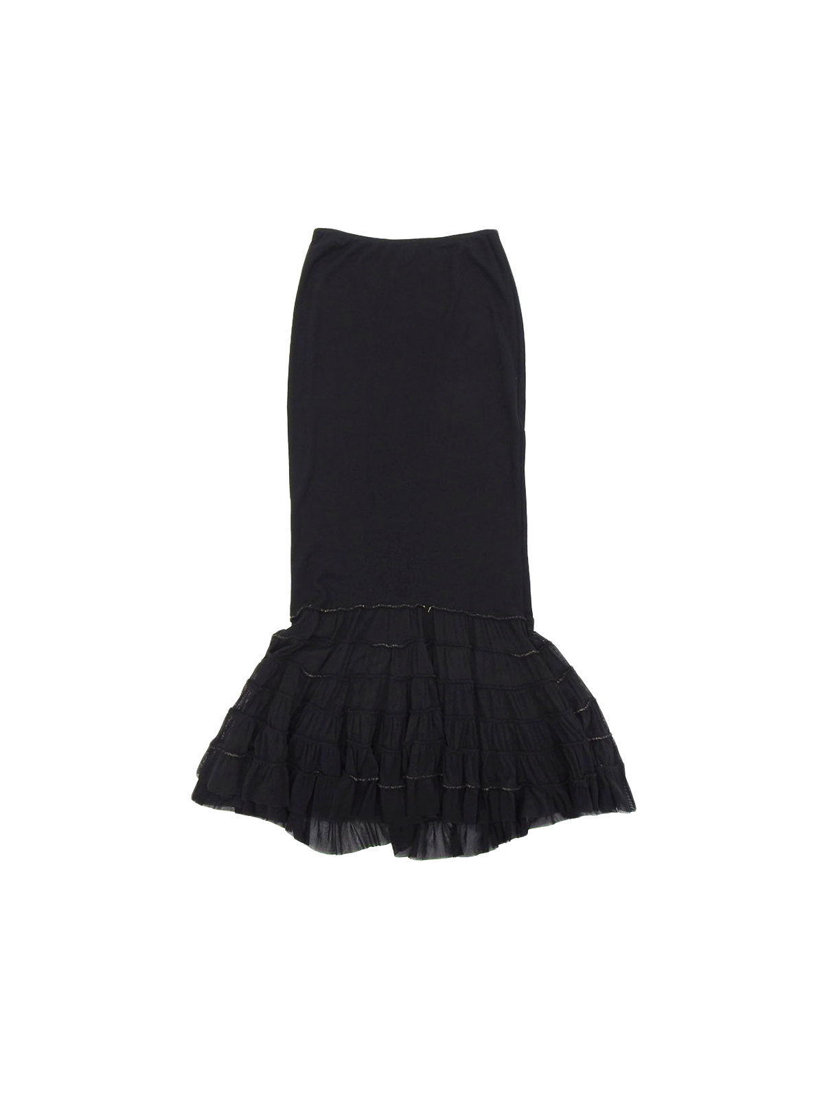Jean Paul Gaultier 2000s Ruffle Peplum Skirt