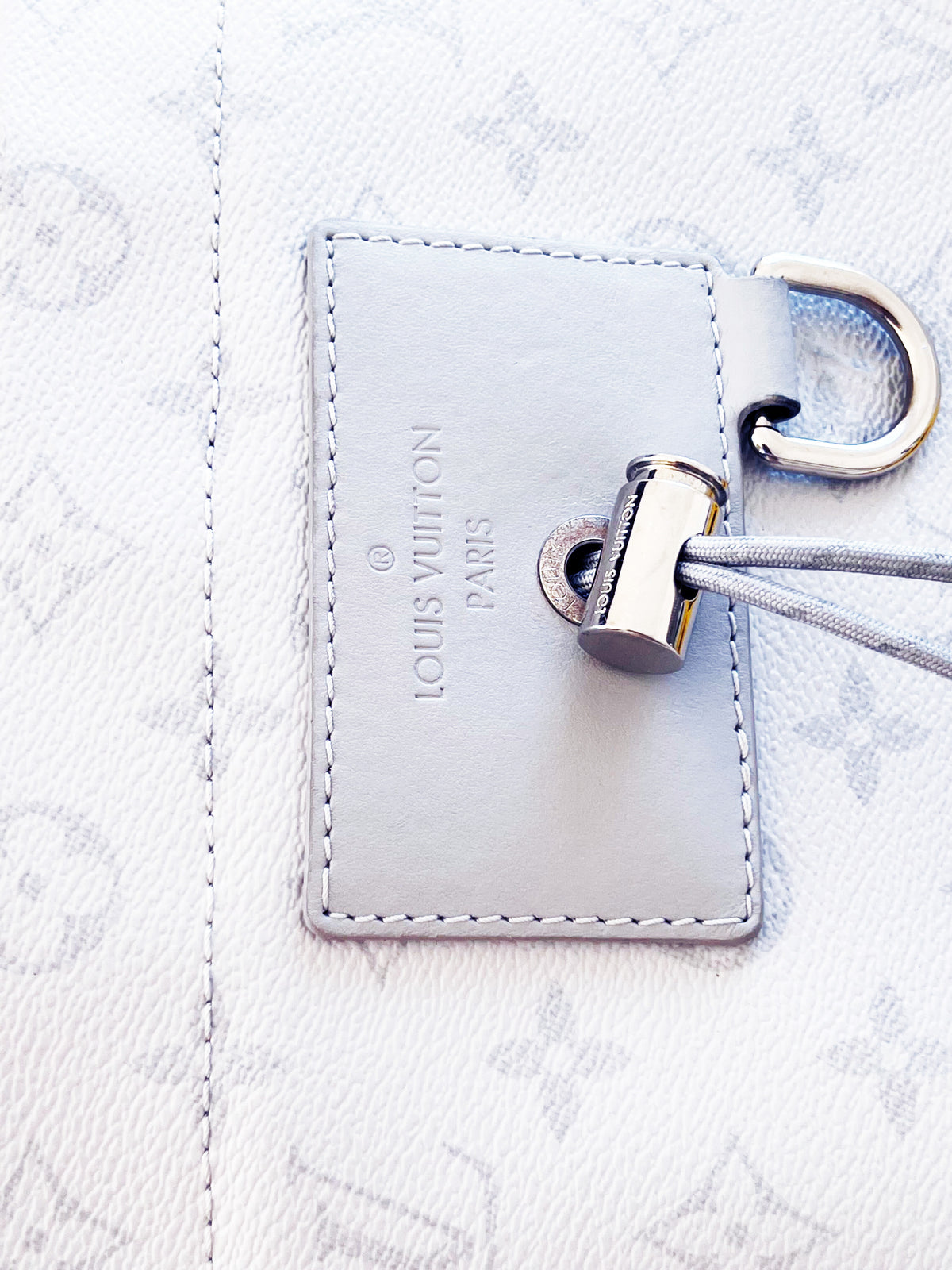 Louis Vuitton 2019 Chalk Leather Limited Edition Backpack
