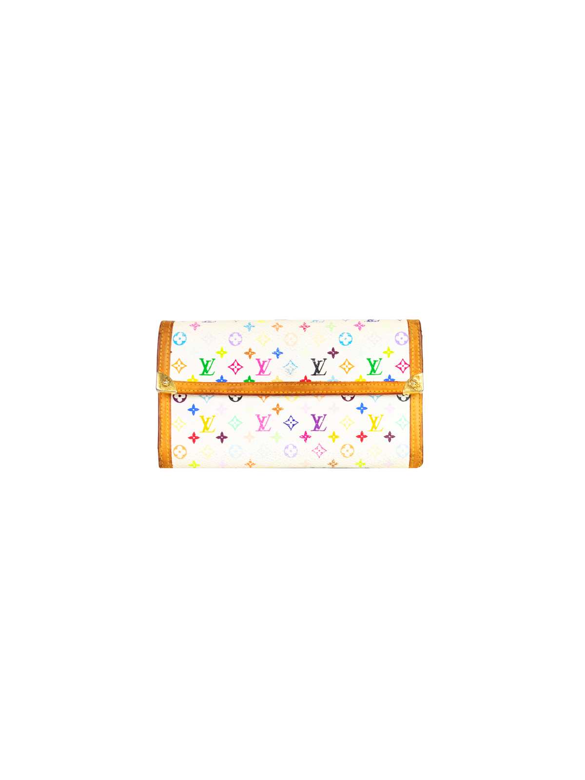 Louis Vuitton 2000s Muramaki Mulicolor Sarah Wallet