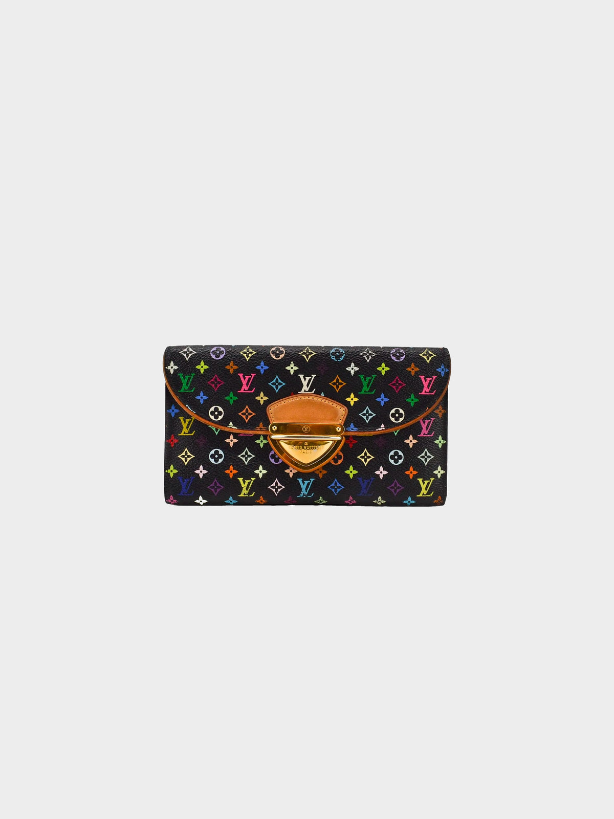 Louis Vuitton 2000s Black Multicolor Wallet