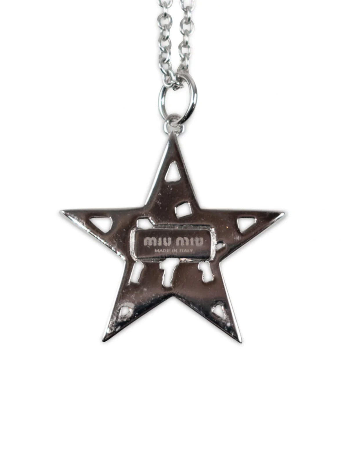 Miu Miu Star Pendant Necklace