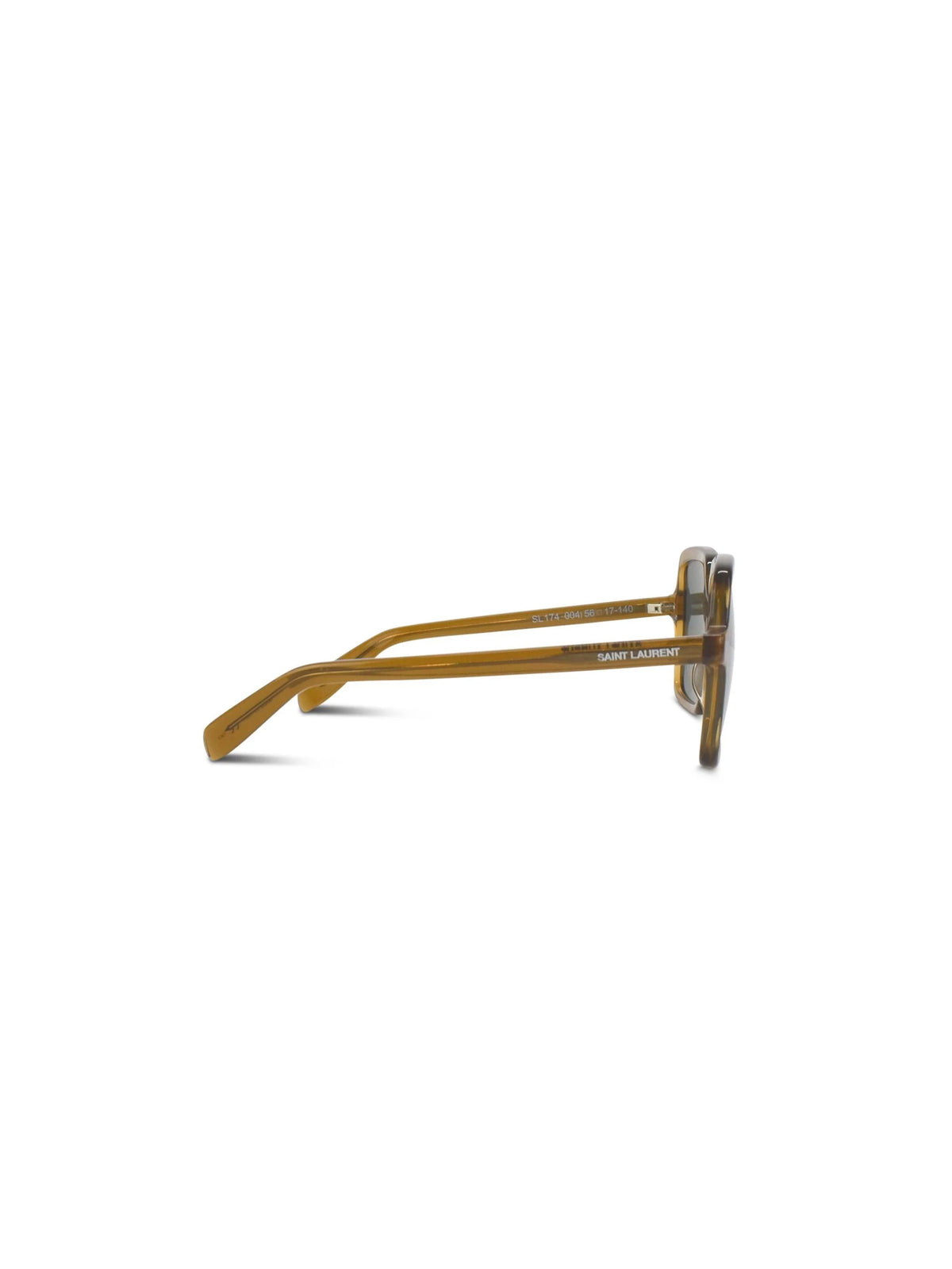 Saint Laurent 2010s Amber Square Sunglasses