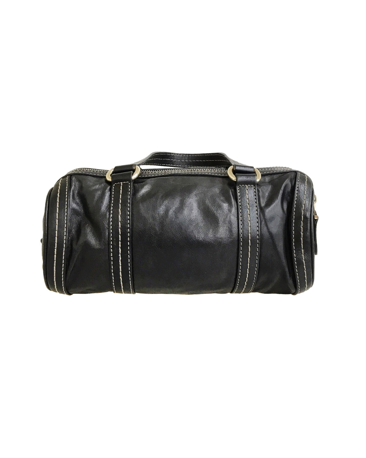 Gucci 2000s Mini Boston Leather Handbag