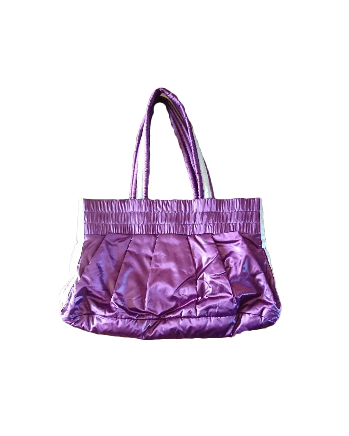 Jean Paul Gaultier 2000s Purple Reversible Small Tote