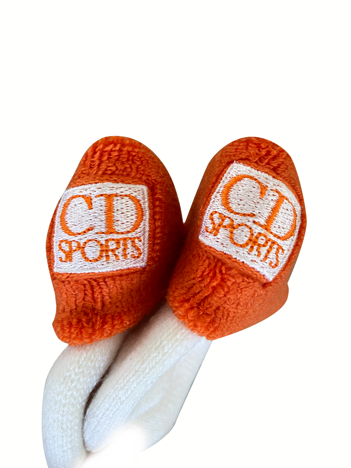Christian Dior 2000s Orange Sport Socks