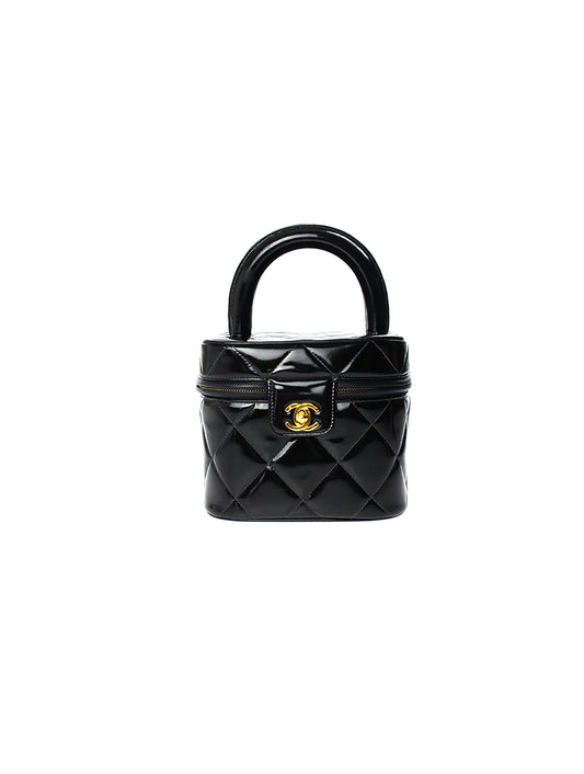 Chanel 2002 Black Vanity Case