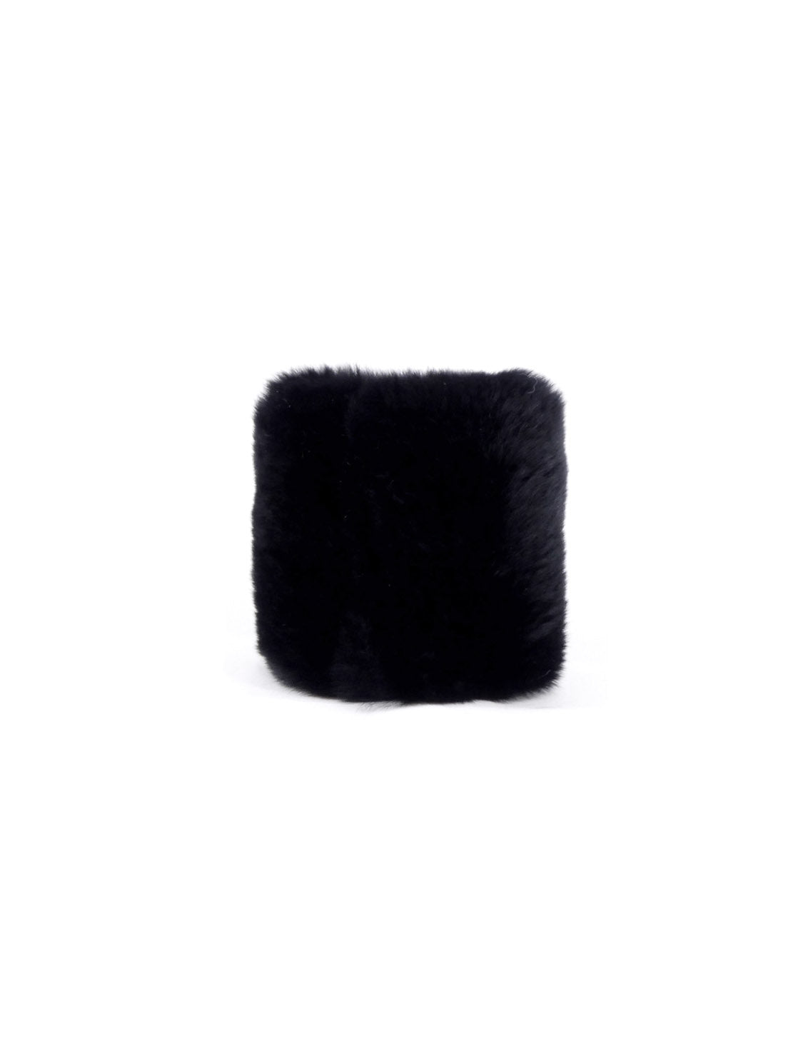 Chanel 2000s Rabbit Fur Rare Wrist Bracelet