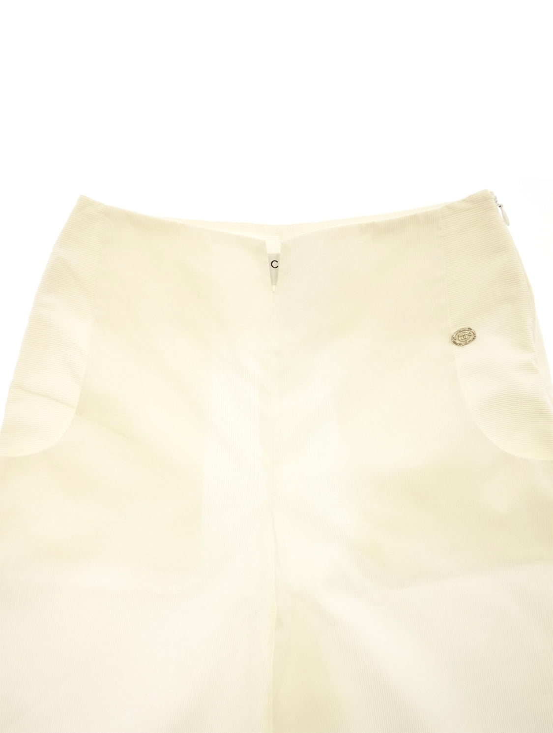 Chanel Sheer White Pants