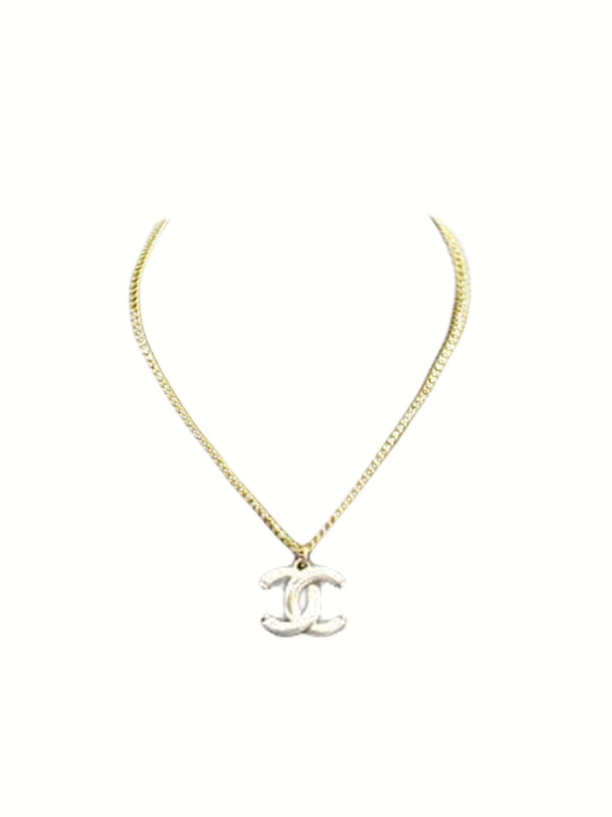 Chanel Reversible Gold/Silver Necklace