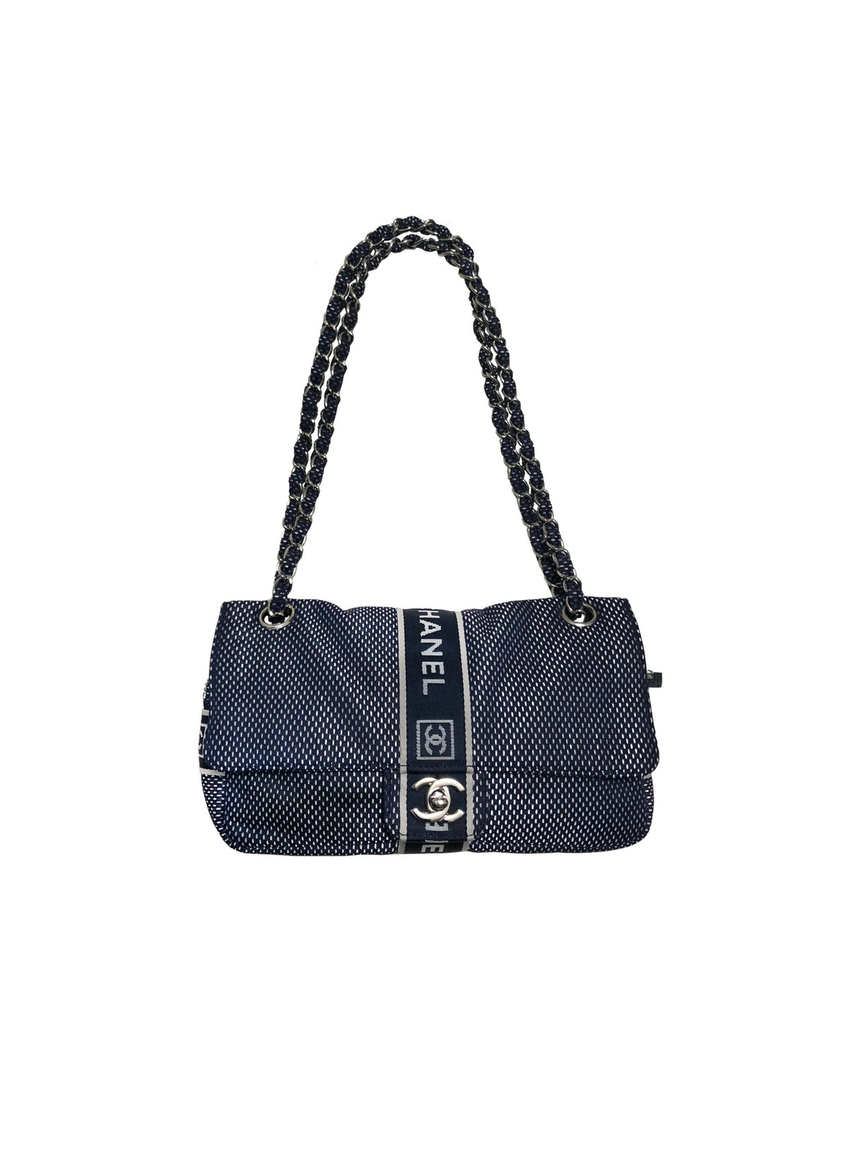 Chanel 2002 Rare Mesh Sports Flap