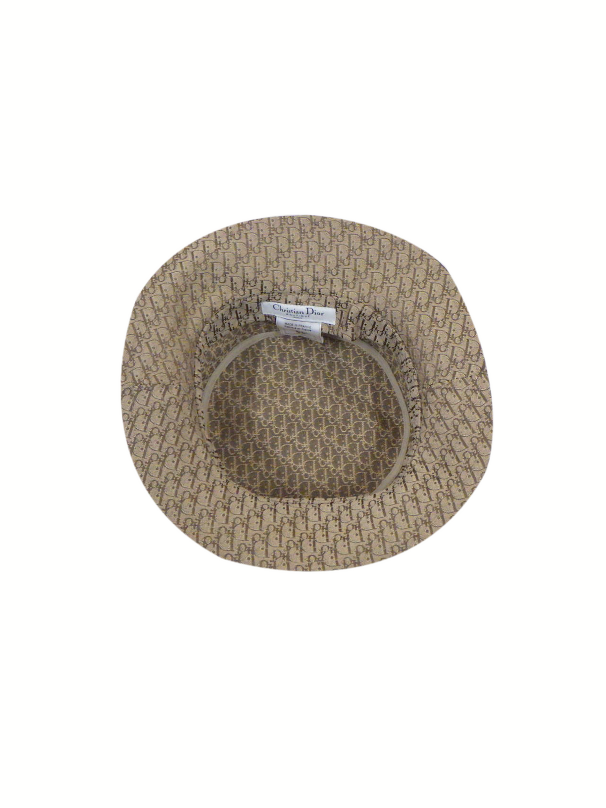 Christian Dior 2000s Brown Monogram Hat
