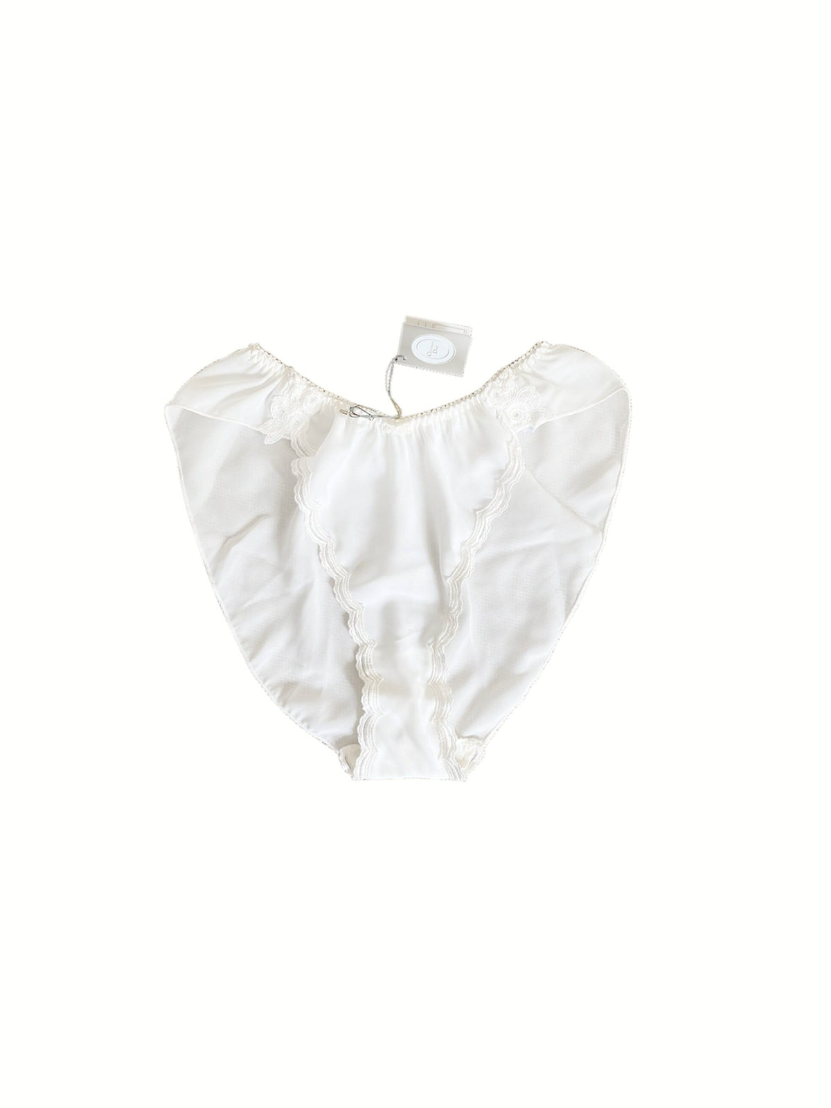 Christian Dior 2000s White Sheer Underwear