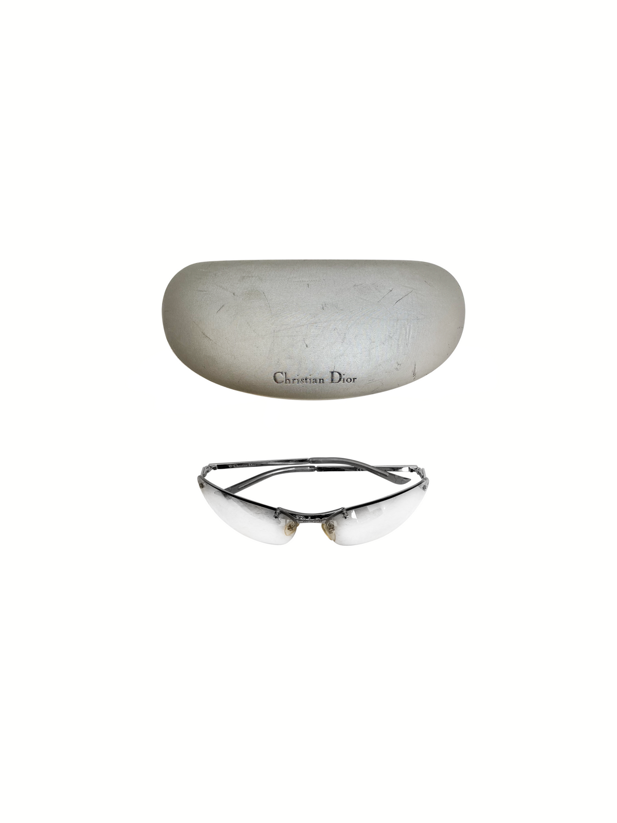 Christian Dior 2000s Silver Star Sunglasses