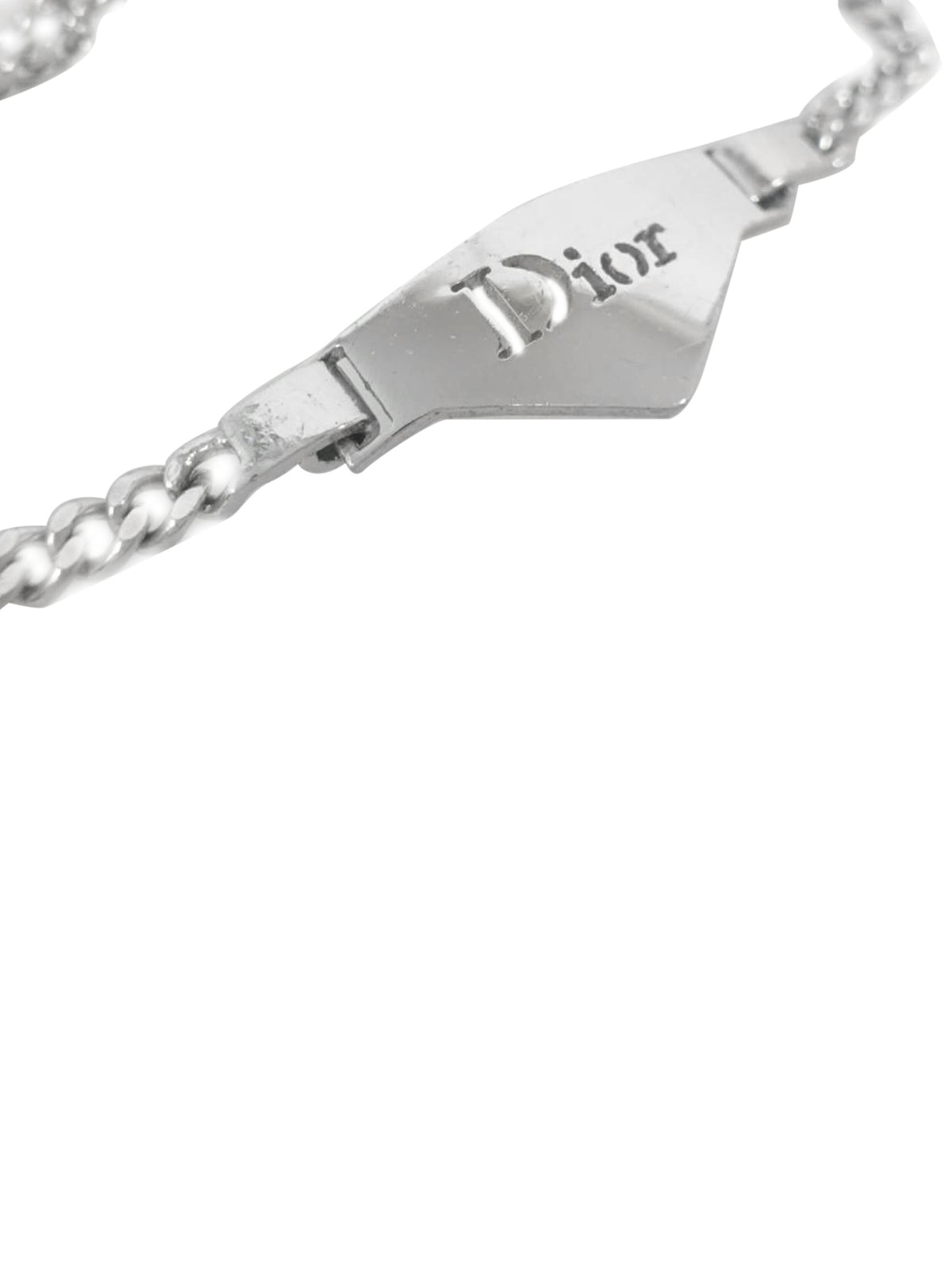 Christian Dior 2000s Silver Plate Bracelet