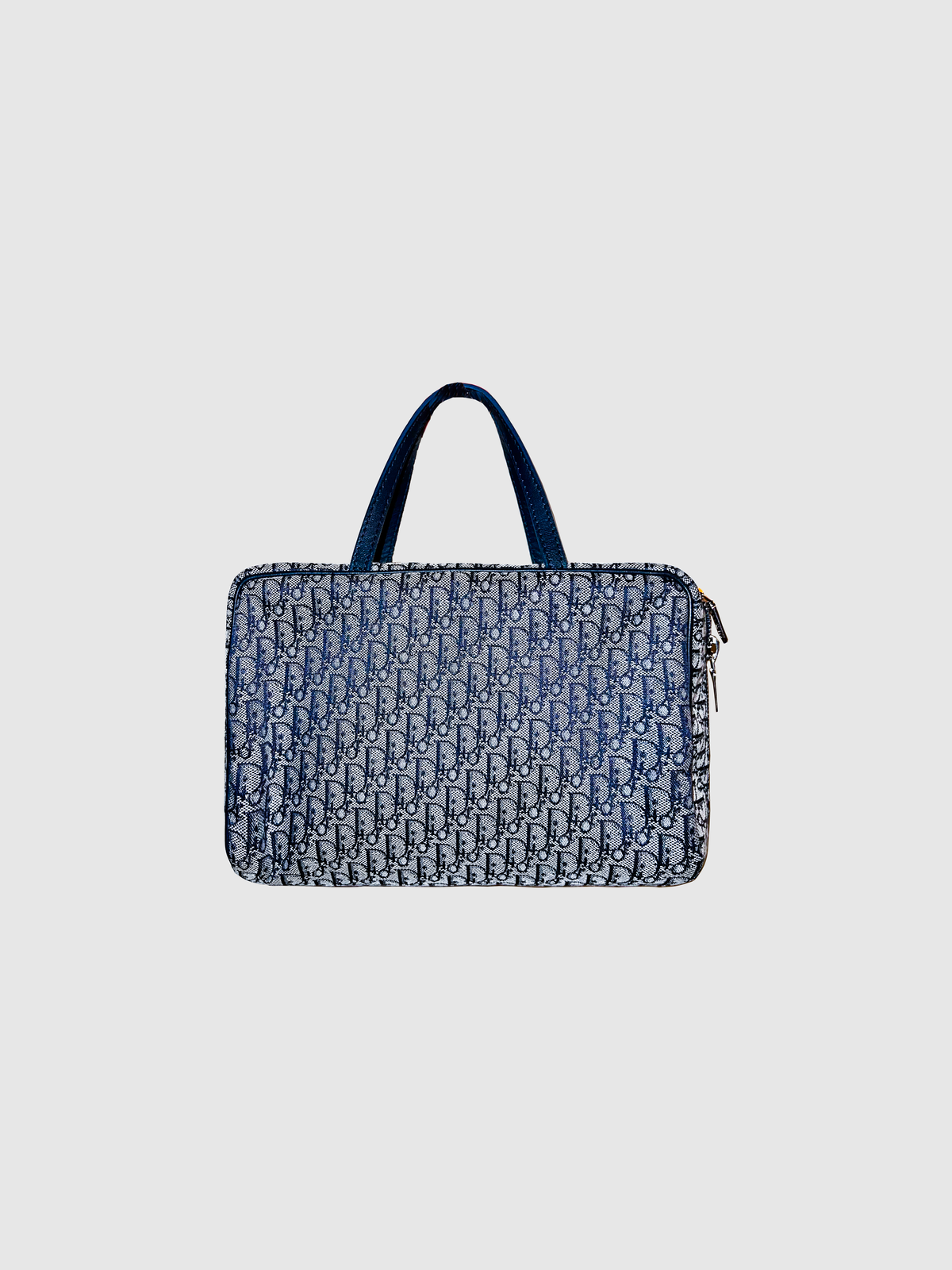 Christian Dior 2003 Navy Diorissimo Mini Duffle Bag