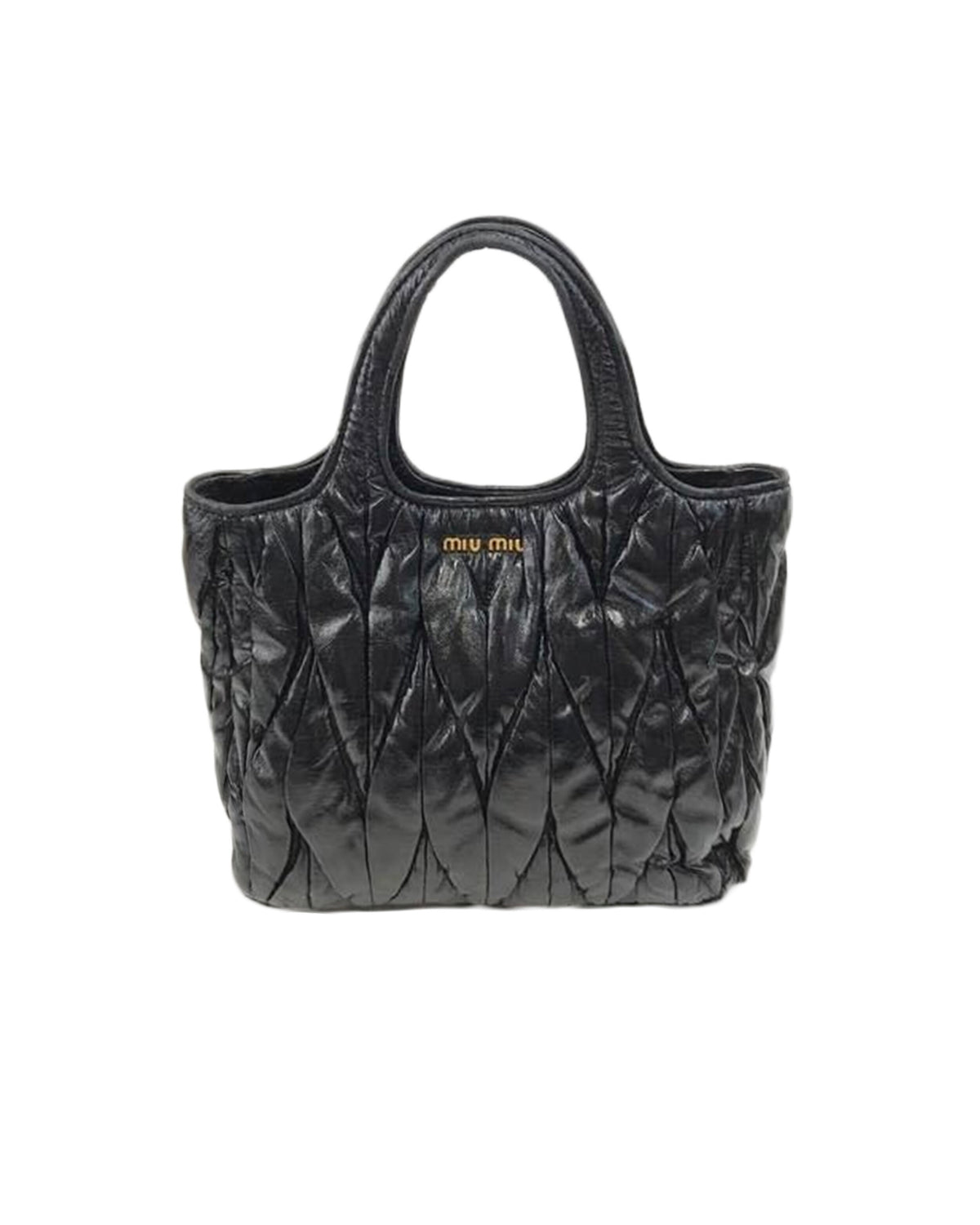 Miu Miu Matelassé Small Tote Bag