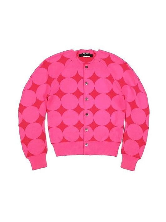 Junya Watanabe 2016 AW Pink Button Cardigan