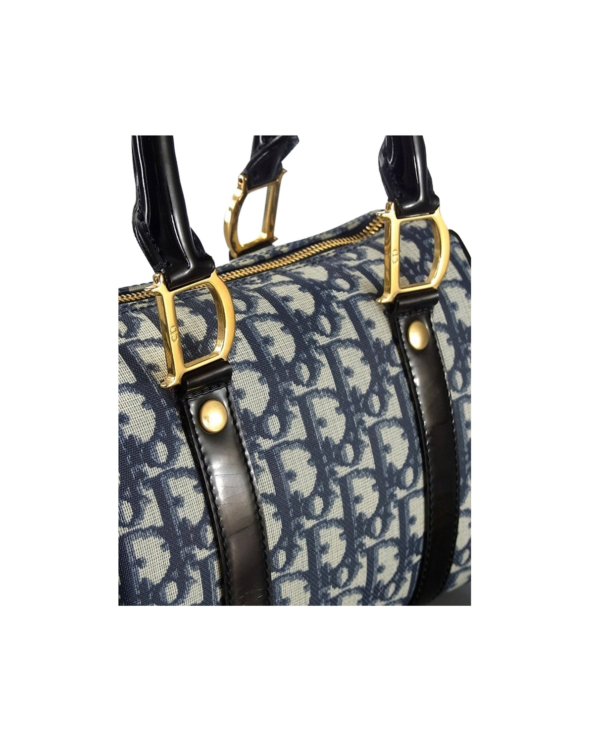 Christian Dior 2000s Small Trotter Boston Handbag