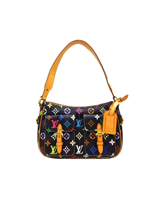 Louis Vuitton 2000s Multicolor Lodge Black Handbag