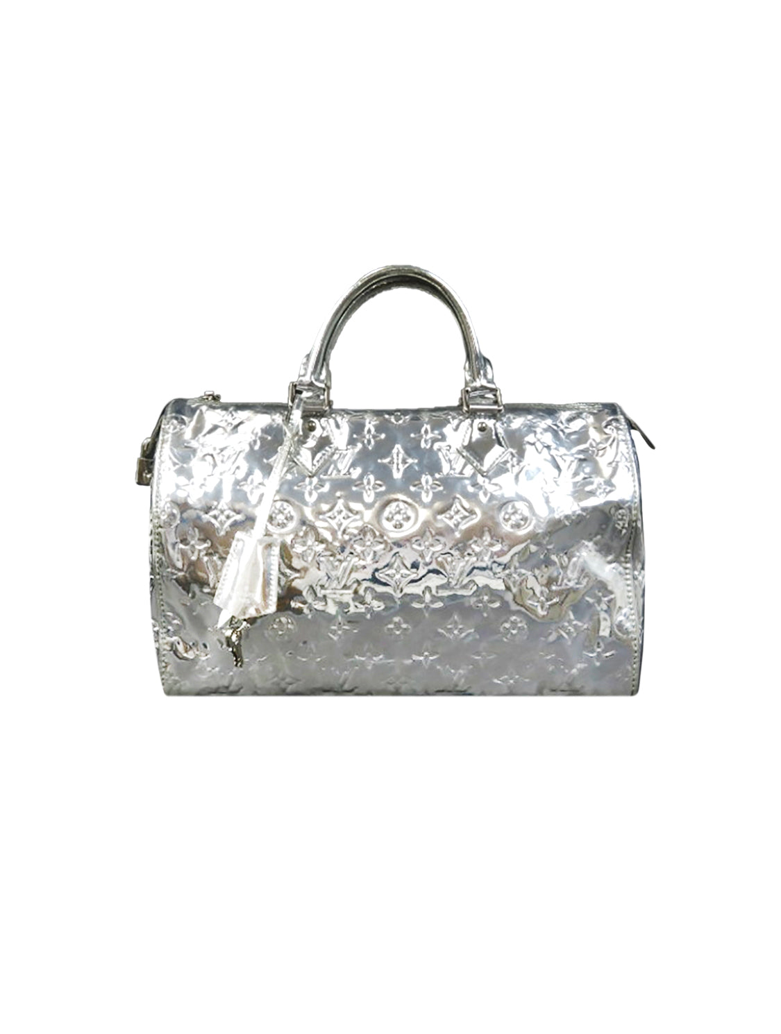 Louis Vuitton Rare Silver Speedy 30