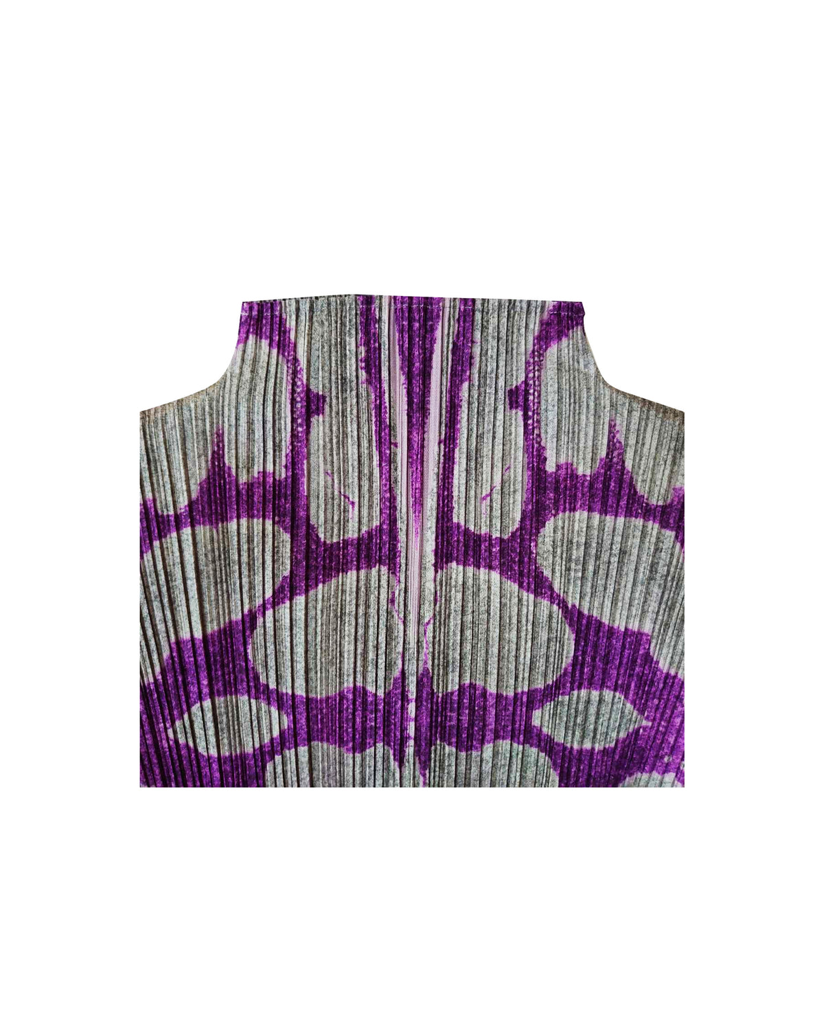 Issey Miyake 2000s Pleats Please Purple Print