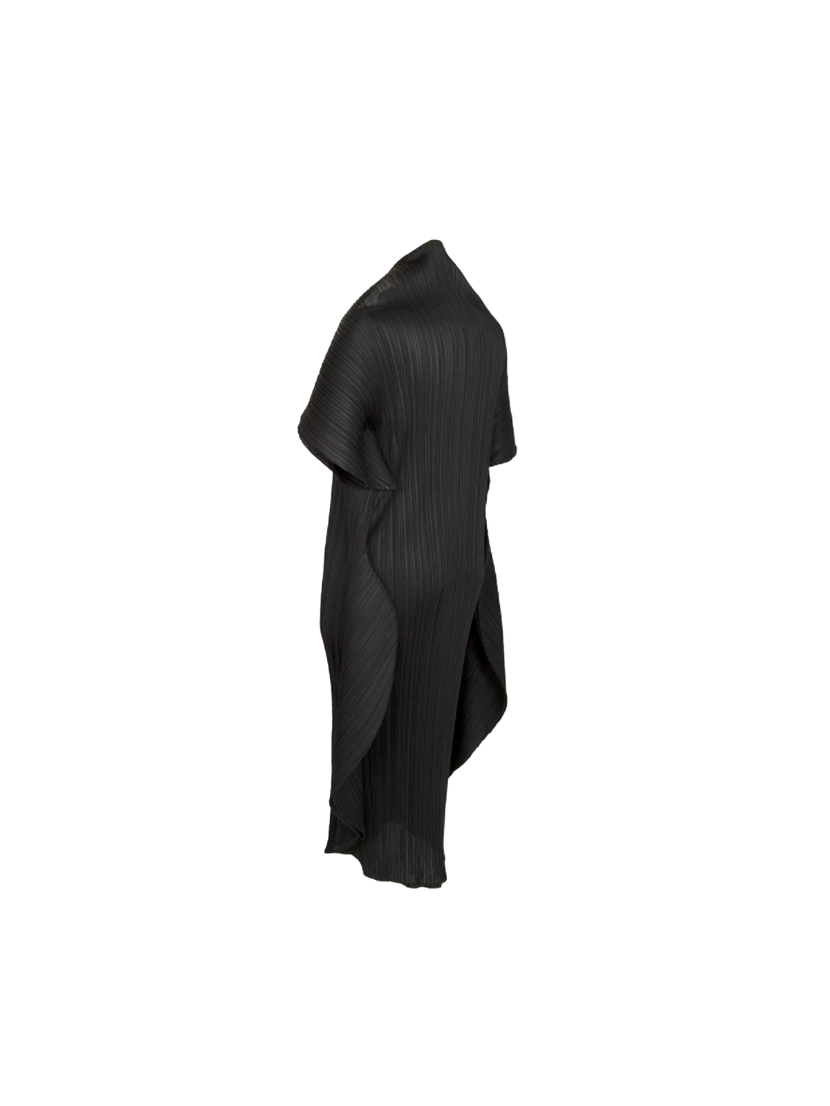 Issey Miyake 2000s Black Pleats Please Dress