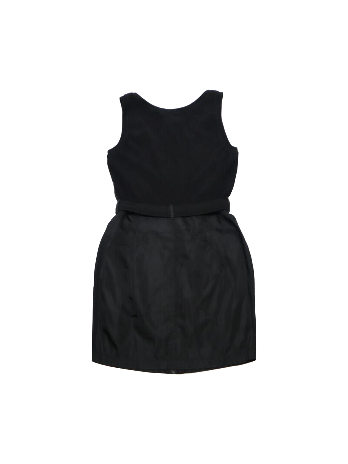 Prada 2000s Nylon Belt Buckle Dress