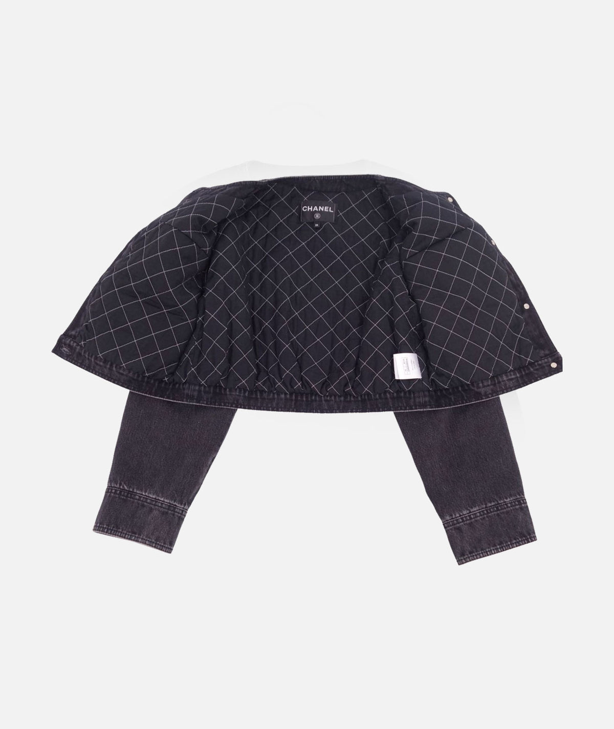 Chanel 2020 Black Denim Four Pocket Jacket