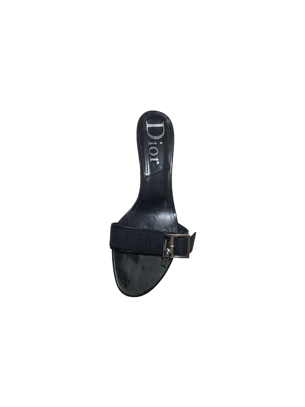 Christian Dior 2000s Black Key Sandals