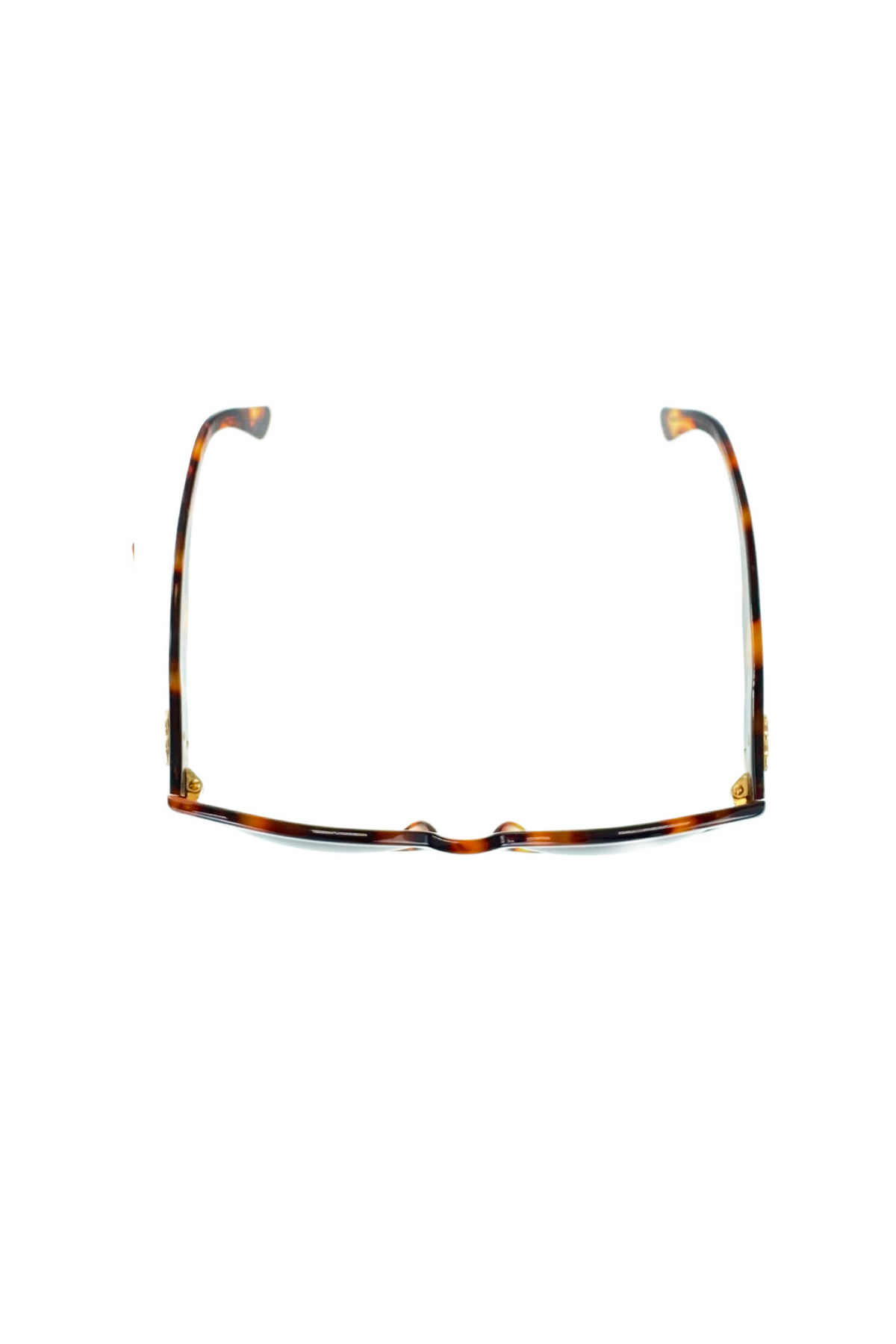Chanel 2000s Rare Tortoise Rounded Medium Sunglasses