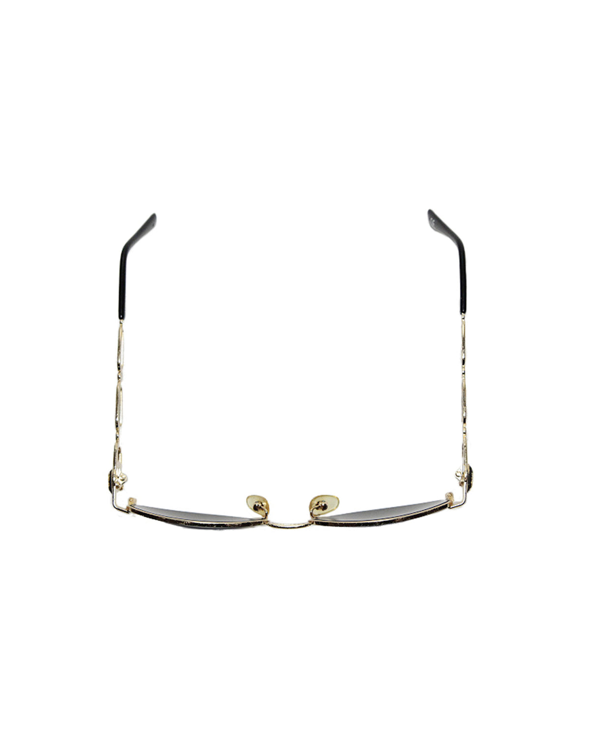 Versace 2000s Rare Gold Coin Spiral Sunglasses