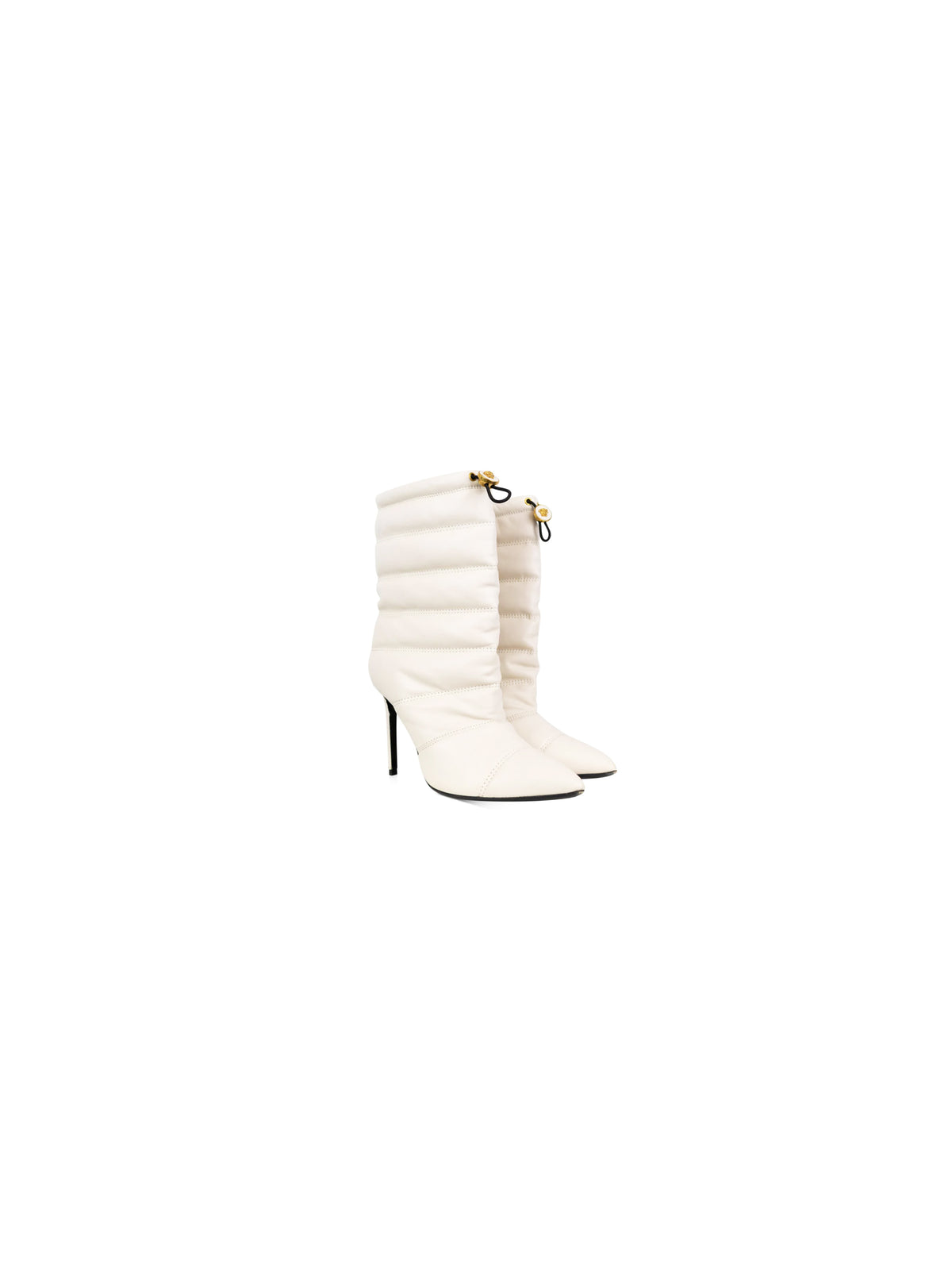 Versace 2010s Medusa Duvet Boots