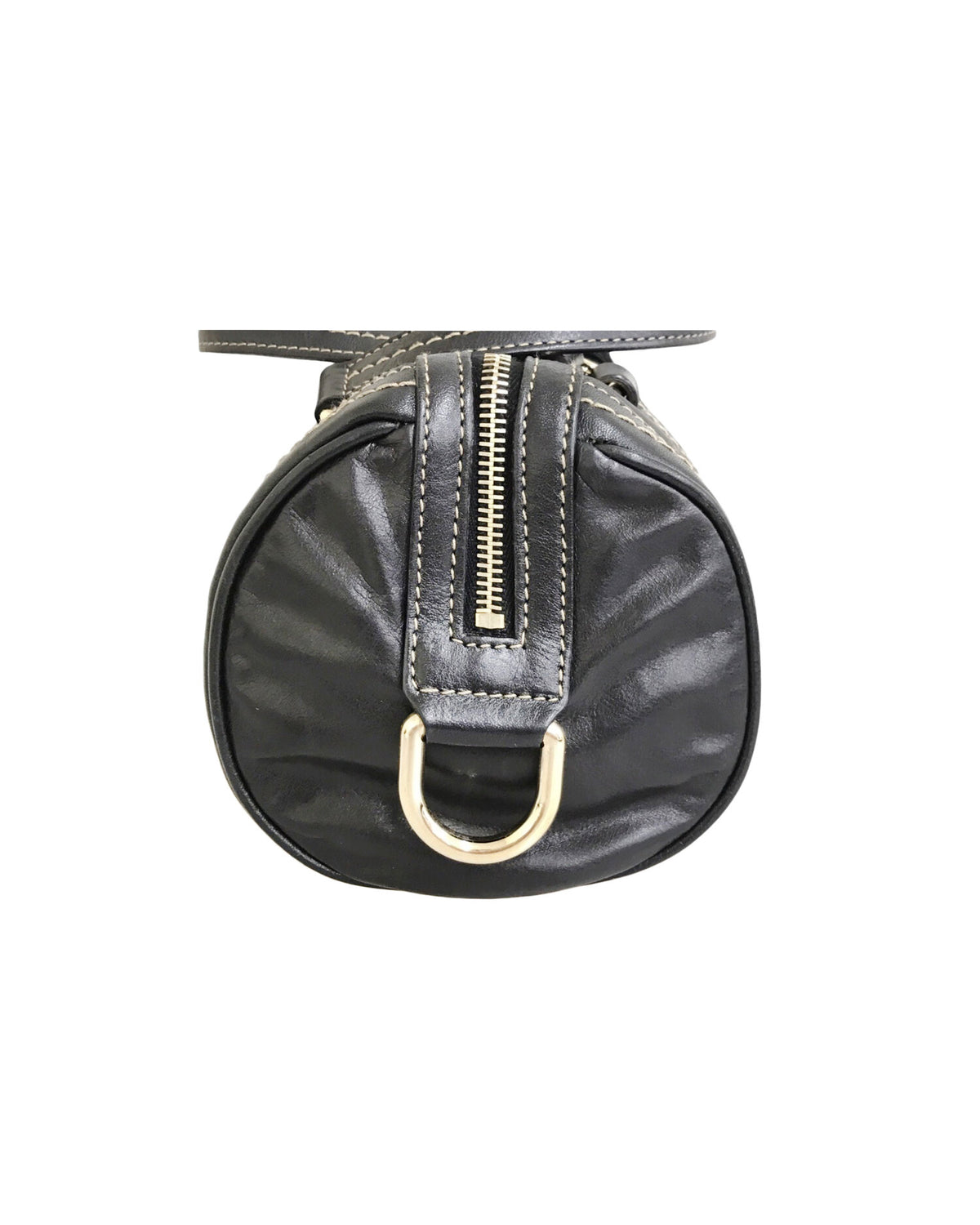 Gucci 2000s Mini Boston Leather Handbag